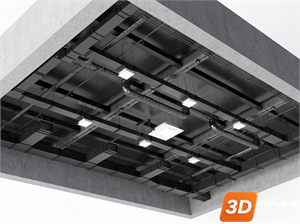 Ceiling Decoration Skp Files